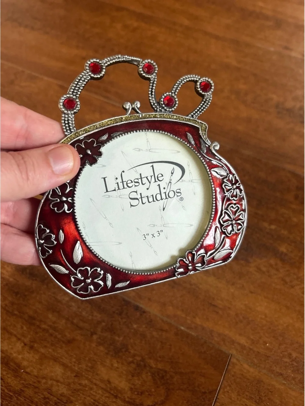 Lifestyle Studios Decorative Handbag Shaped Picture Frame 3x3